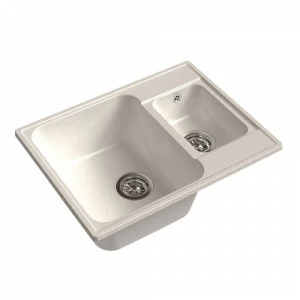 RQ233 белый Мойка кухонная прямоугольная Raiber