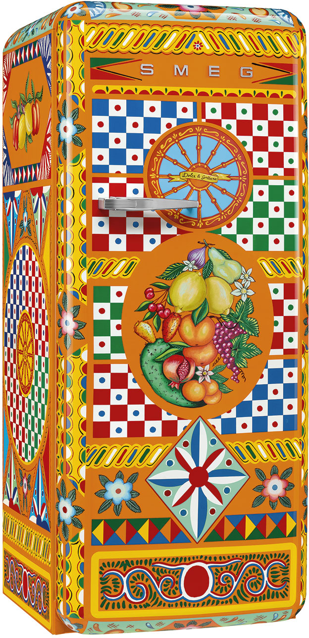 FAB28RDGC3 Холодильник / отдельностоящий однодверный холодильник, d&g SMEG  - Вид №2