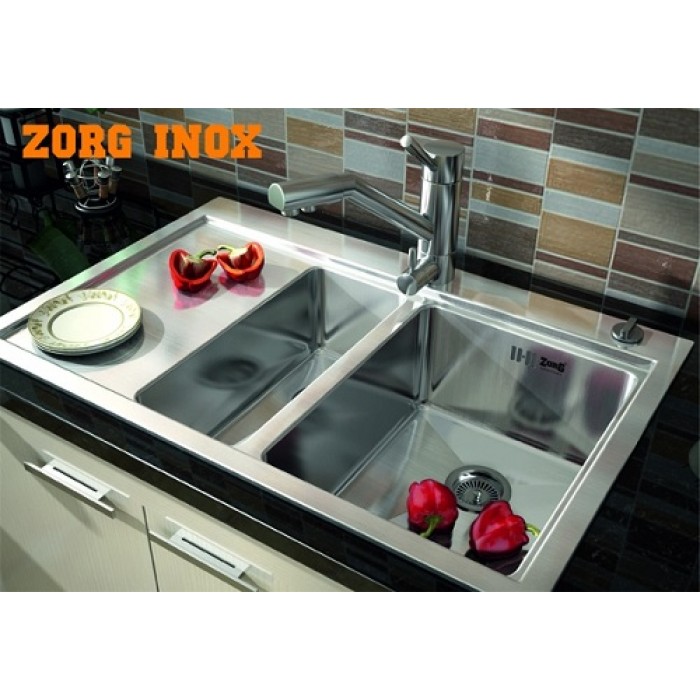 Zorg RX-5178-2-R Мойка кухонная прямоугольная Zorg  - Вид №3