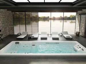 Albatros Прямоугольный мини-бассейн с 3-х местным противотоком  09hab200