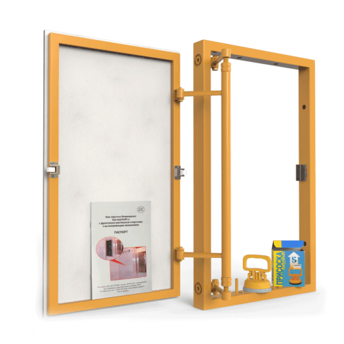 Ревизионный люк под плитку, распашной с регулировкой на присоске 600Х1000 ВОЗРОЖДЕНИЕ sun-id-1025280 - Вид №3