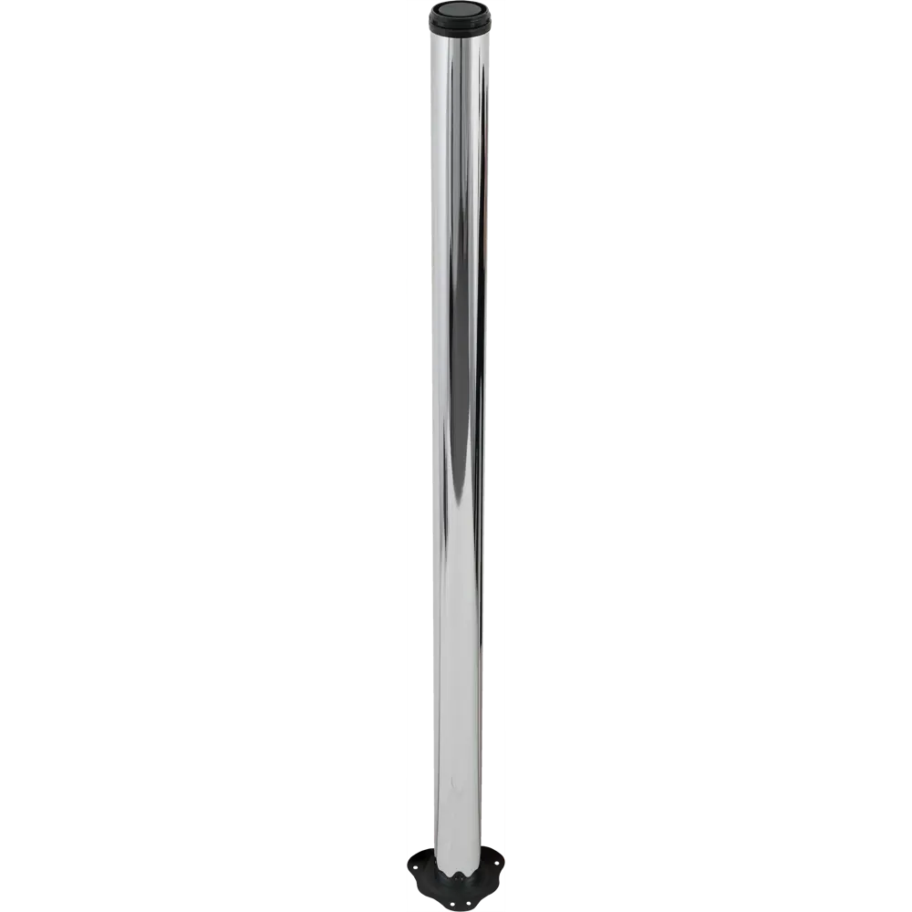 Ножка круглая TL-009 1100х60 мм, сталь, цвет хром Santreyd STLM-2194820 - Вид №1