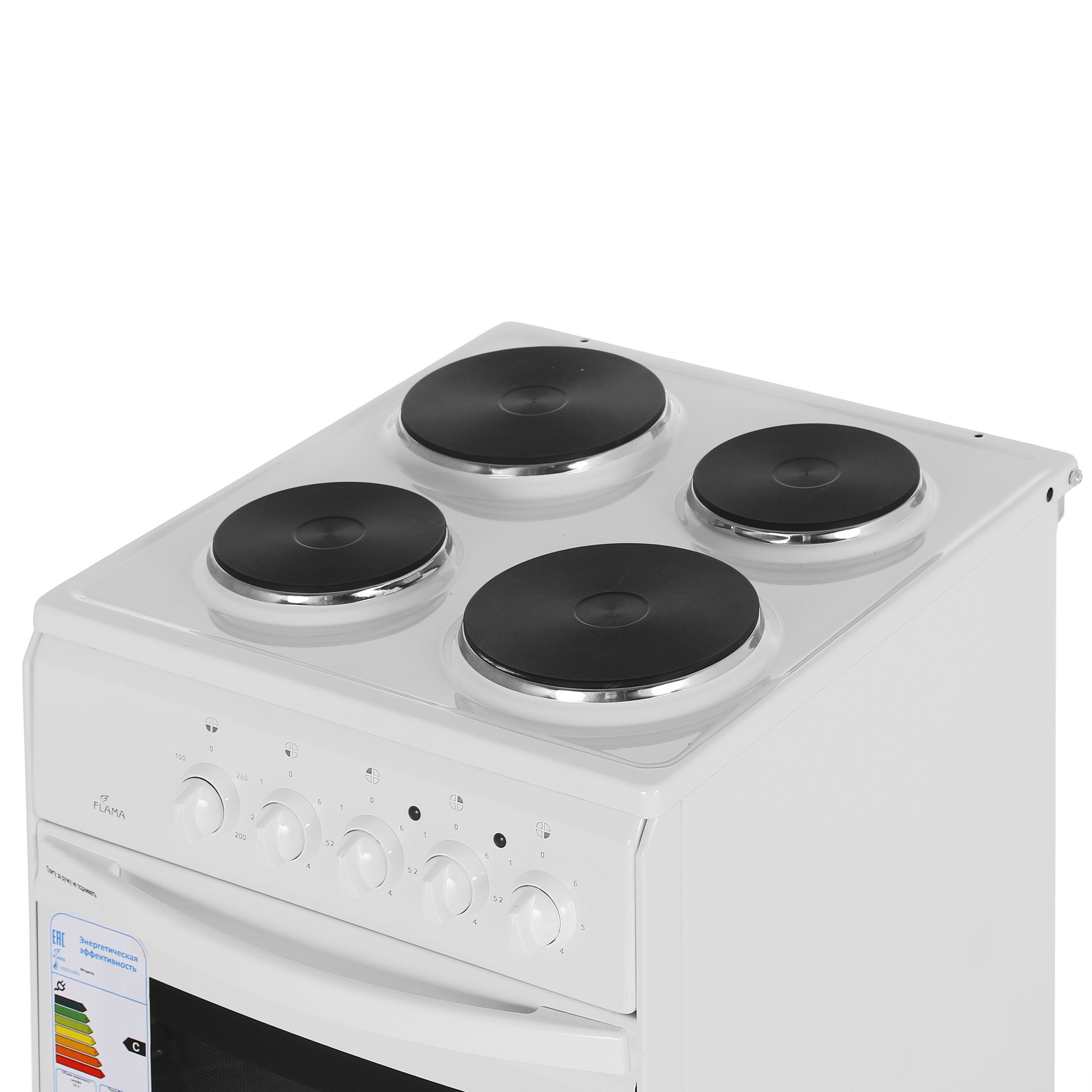 0191641 Электрическая плита FLAMA AE 1403 W белый Flama group STDN-0041572 - Вид №7