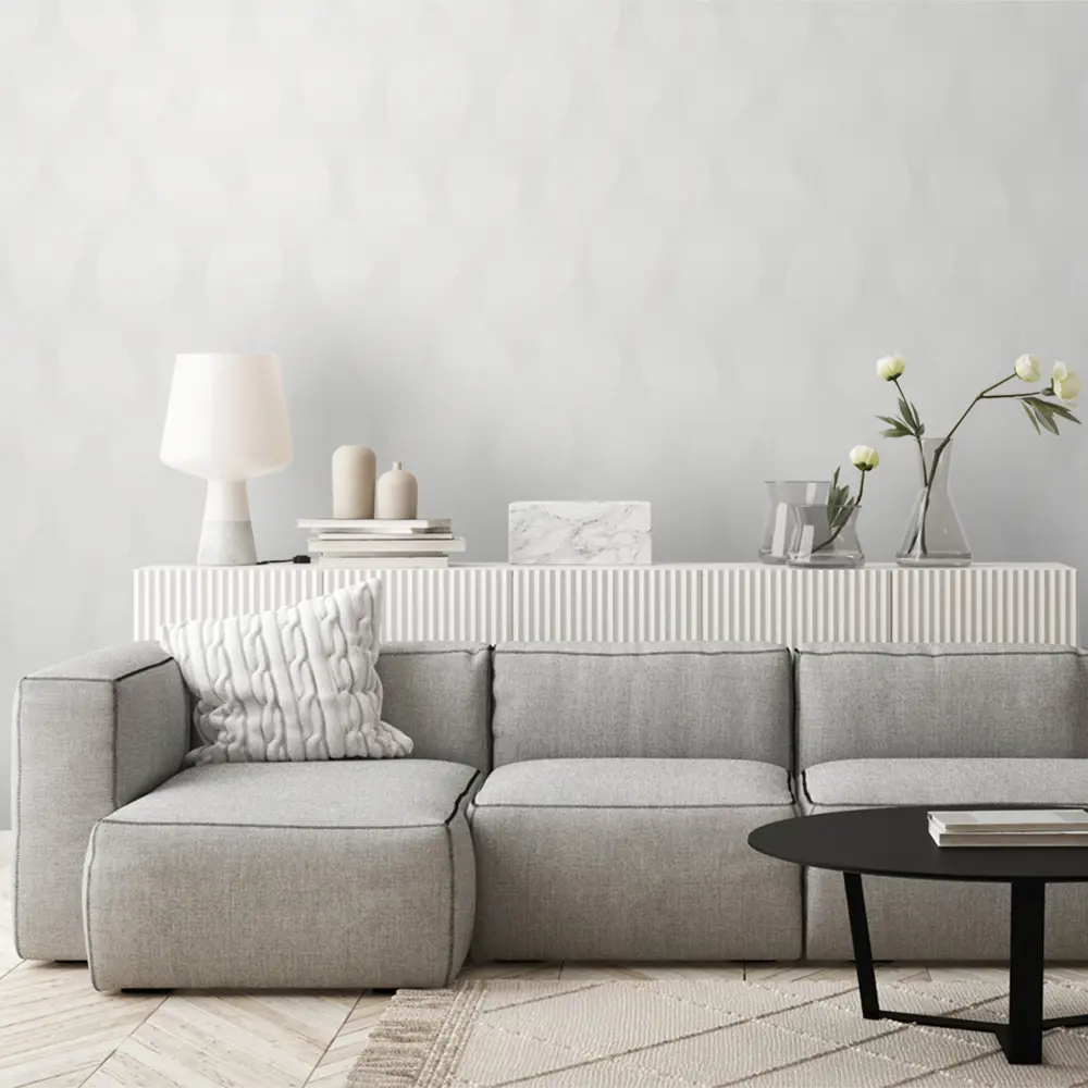 Обои флизелиновые Erismann Profi Deco белые 1.06 м ЭР60121-01 STLM-2176636 - Вид №3