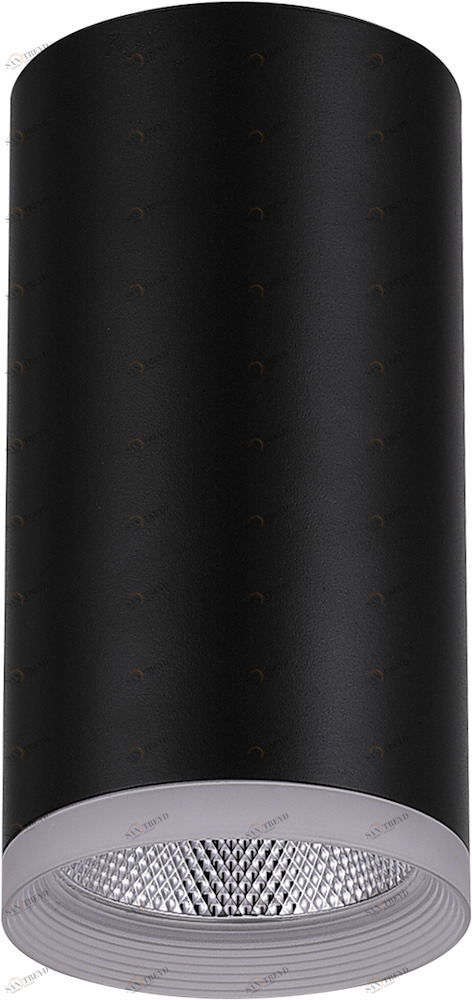 Спот настенно-потолочный светодиодный накладной 10х8х8 см черный 4000K AL532 32504 FERON  00-3955685 Черный 