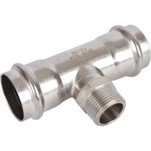 Тройник переходной Rommer 1"x42 мм ВПр-НР нержавеющая сталь