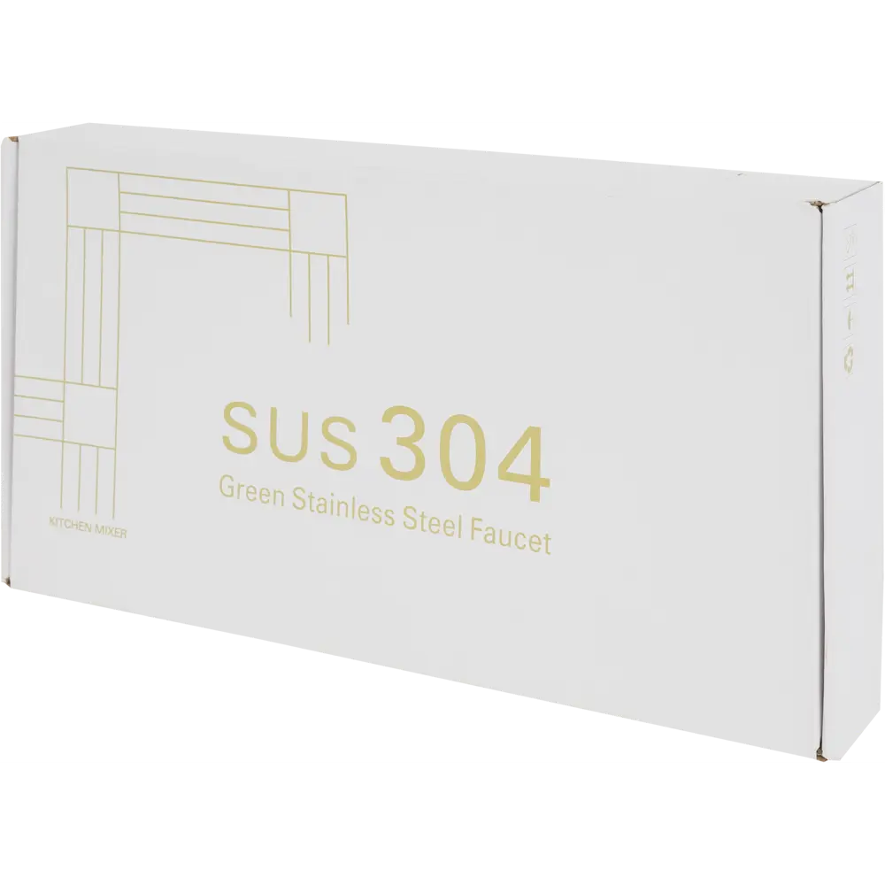 Смеситель для кухни VS 2861 однорычажный нержавеющая сталь цвет матовая сталь VIDAGE STLM-2100960 - Вид №4