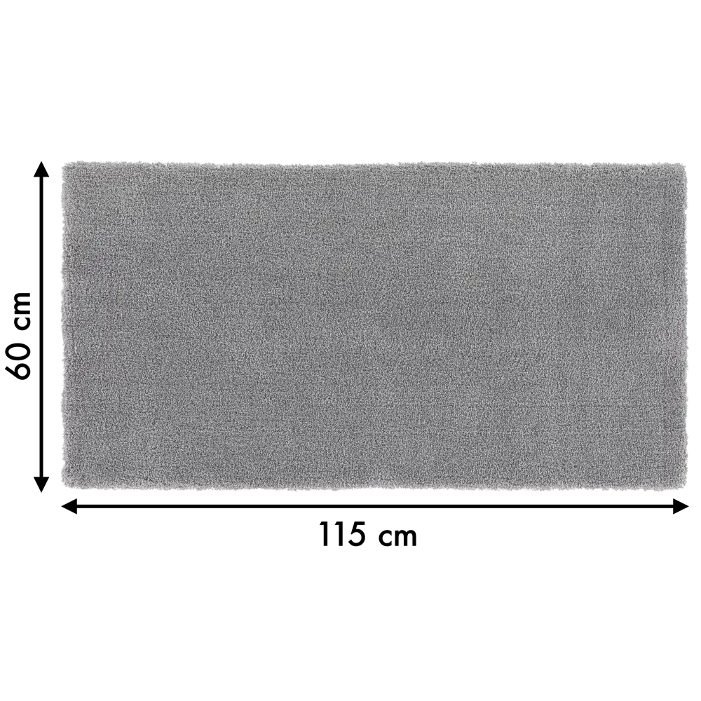 Ковер полиэстер Tony Inspire 60x115 см цвет серый 83206079 STLM-2152573  - Вид №6