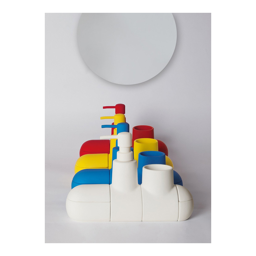 Органайзер для ванной Submarino жёлтый Seletti 10696GIA - Вид №2