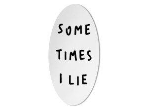 Настенное стекло овальное зеркало