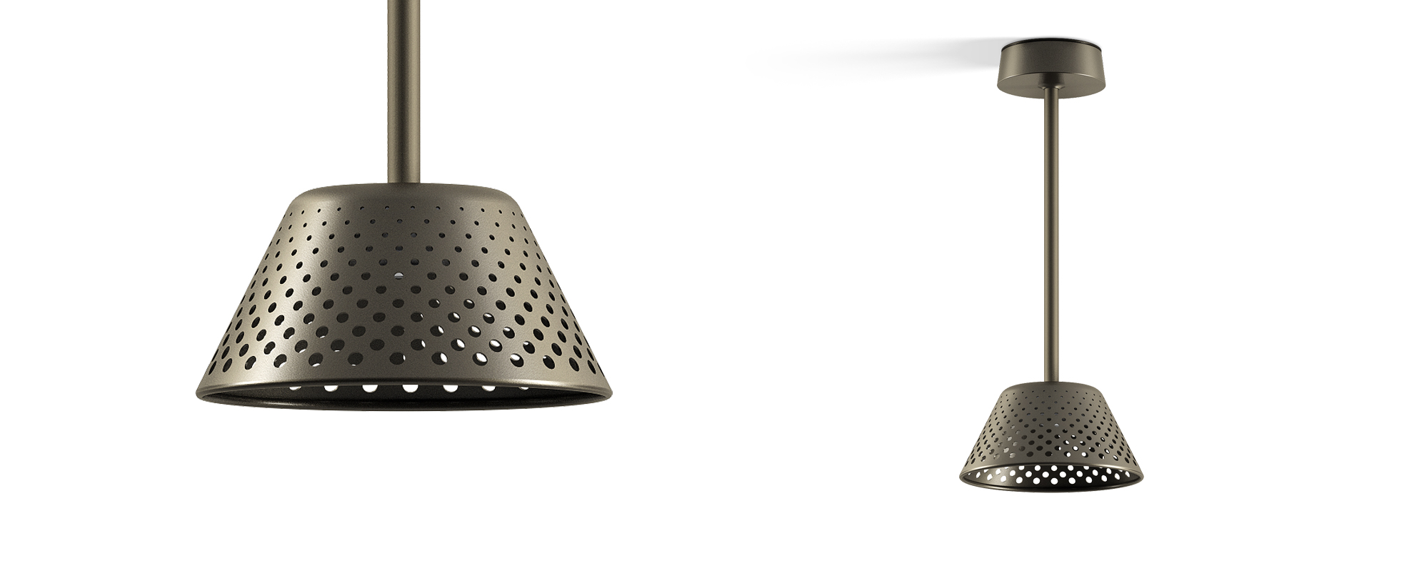 3270216 Потолочный светильник Platek MESH Soffitto  MESH h. 880 mm - LED 3000K 87°  - Вид №1