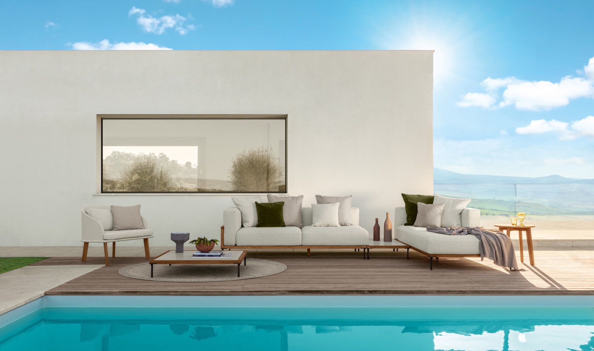 Журнальный столик из тикового дерева Talenti CleoSoft-дерево ARCH-00064018 - Вид №2