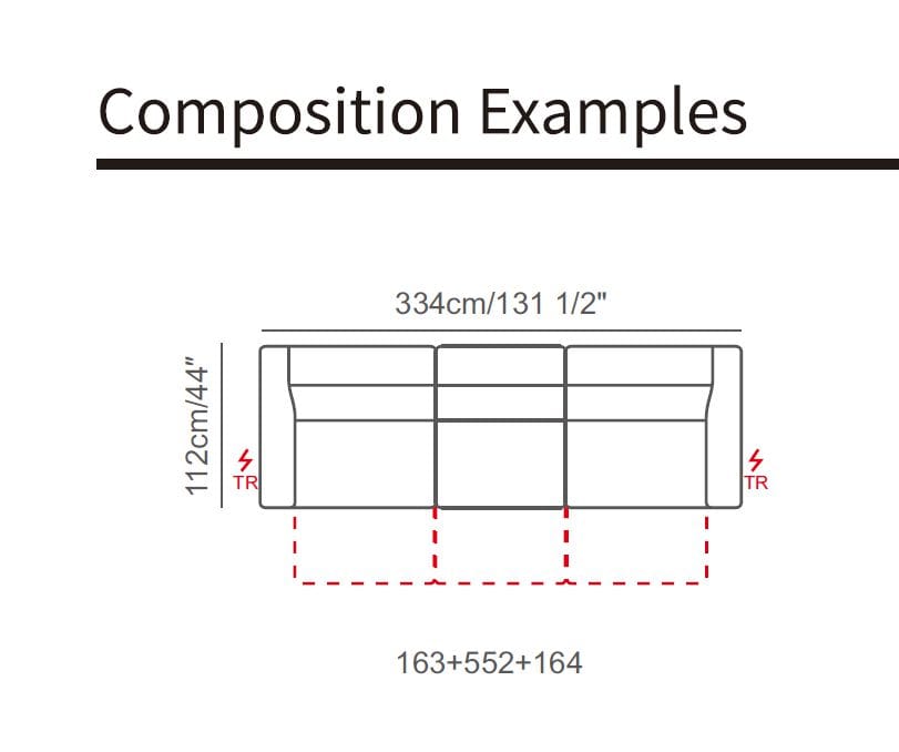 Модульный кожаный диван с электроприводом CAMPO DE' FIORI HALO ARCH-00042998 - Вид №7