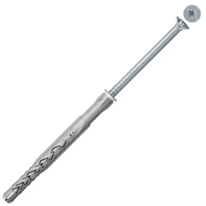 Дюбель-шуруп фасадный потайной для полнотелых материалов Fischer SXRL T, 8x140 мм, нейлон/сталь, 50 шт. 82979215 STLM-2195324