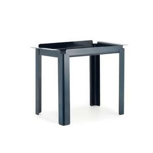 Металлический столик Box большой 47.5х60х33 см, темно-синий