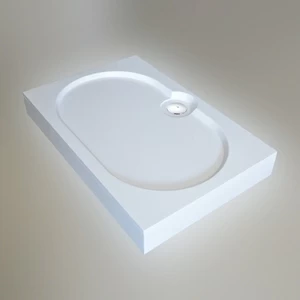 Душевой поддон 120X80X16 СМ Q-БЕЛЫЙ GUTEWETTER