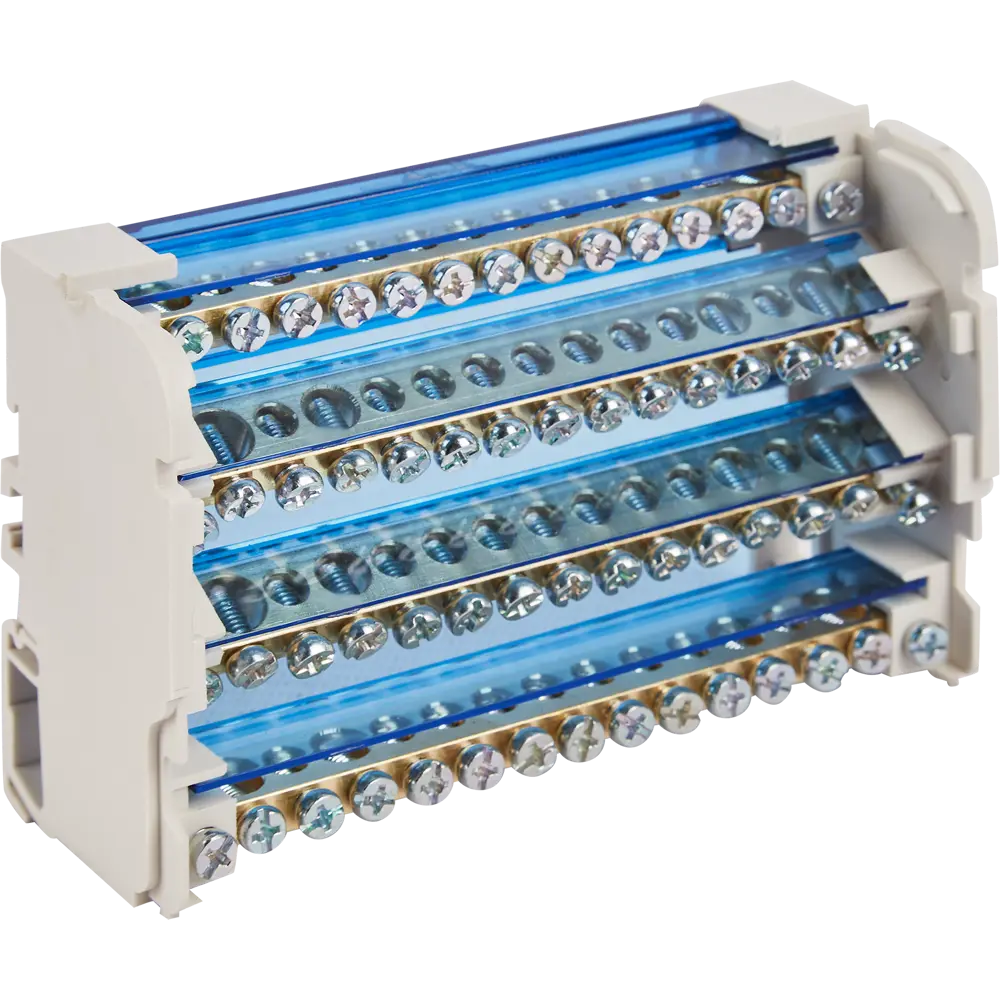 IEK Нулевая шина 4×15 3L+PEN для щитового оборудования 84307553 STLM-0048325