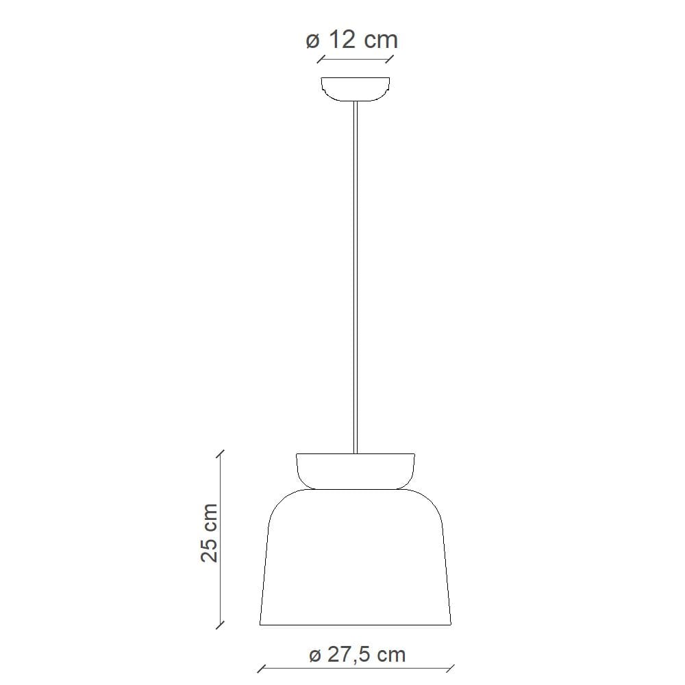 Керамический подвесной светильник FERROLUCE Corcovado ARCH-00030804 - Вид №6