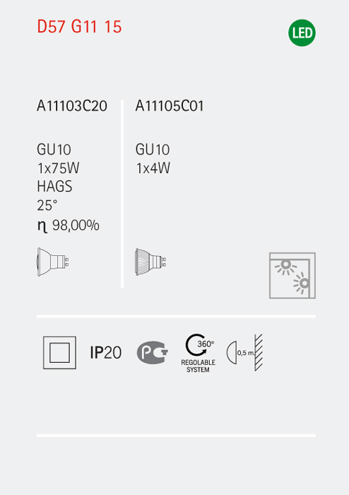 Светильник настенно-потолочный зеленый Fabbian D57G1343 FABBIAN  00-3882504 Зеленый  - Вид №4