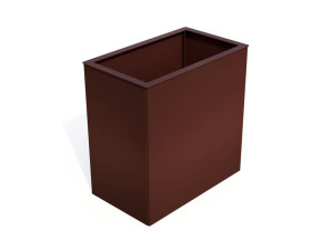 Прямоугольная стальная плантатор