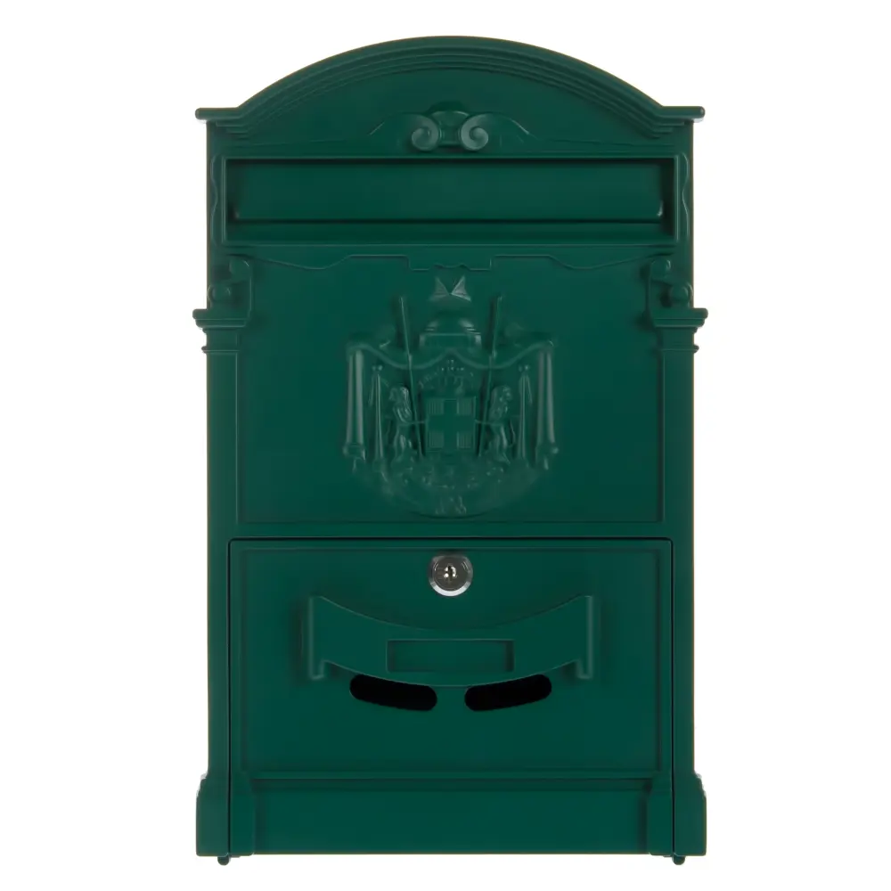 Ящик почтовый Standers MB-002-G, алюминий/сталь, цвет зелёный STLM-2145242 - Вид №2