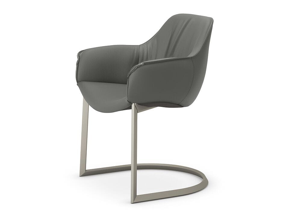 Мягкий консольный стул с подлокотниками Cattelan italia Scarlett ARCH-00060640