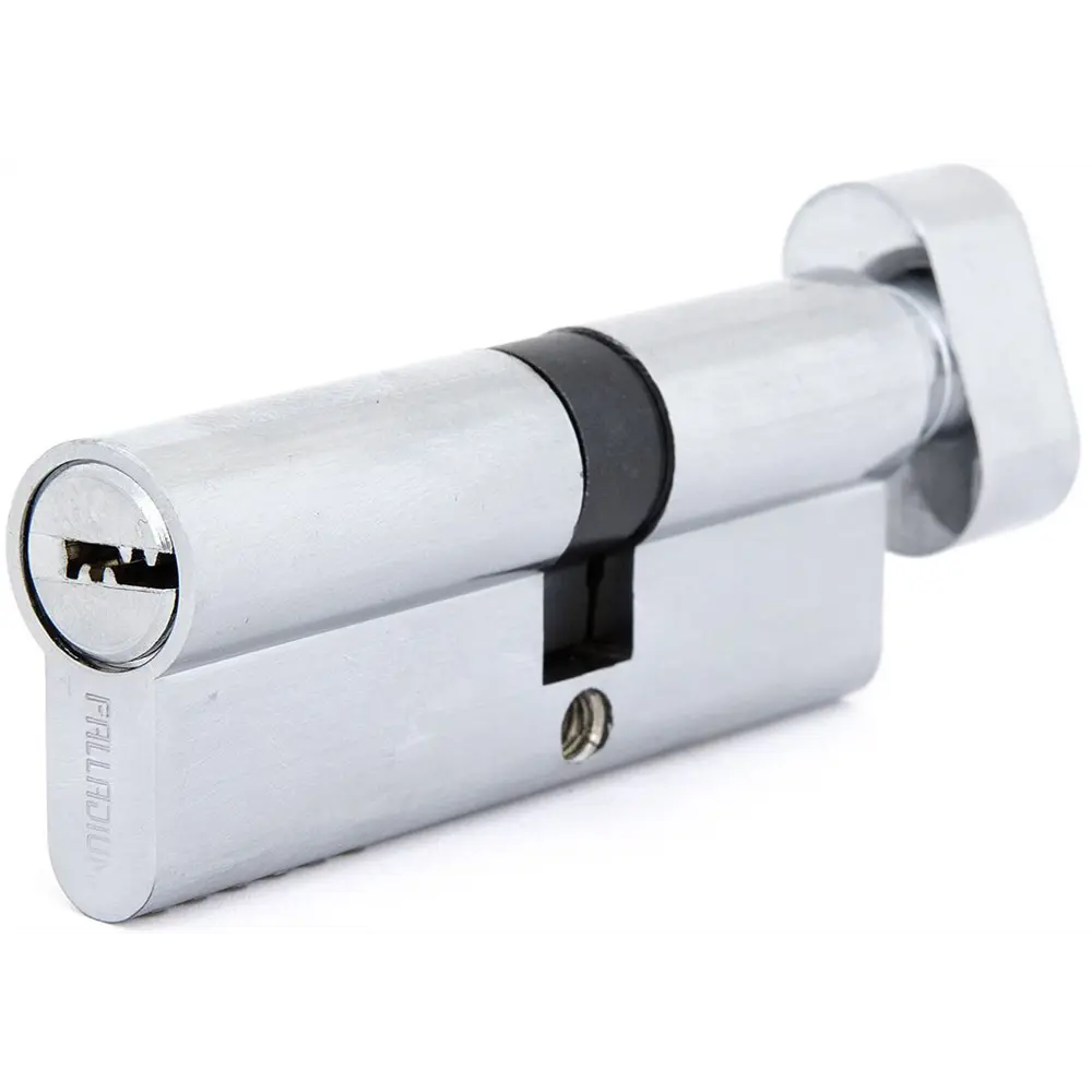 Цилиндр Palladium BK CP, 35x45, ключ/вертушка, цвет хромированный STLM-2098061