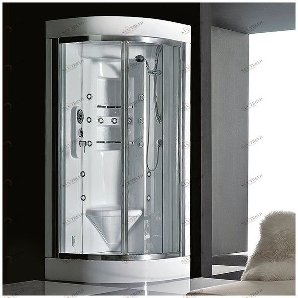 Душевая кабина Gruppo treesse Acquazzurra 90 STI-B7596S белая с гидромассажем угловая левая STIB7596S