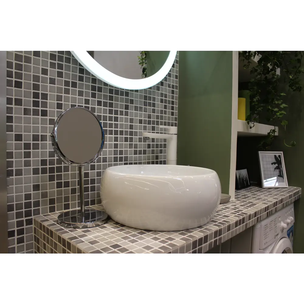 Зеркало косметическое TWO DOLFINS с увеличительным эффектом и поворотным механизмом 14382505 STLM-0004839 - Вид №1