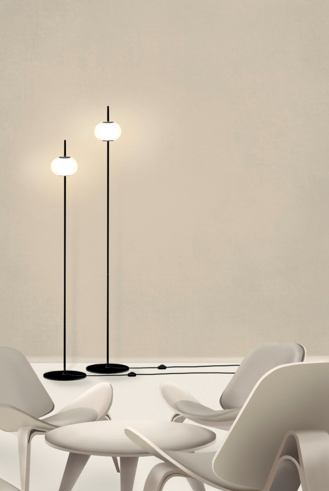 Торшер из стали и стекла Milan Iluminacion Astros ARCH-00127804 - Вид №7