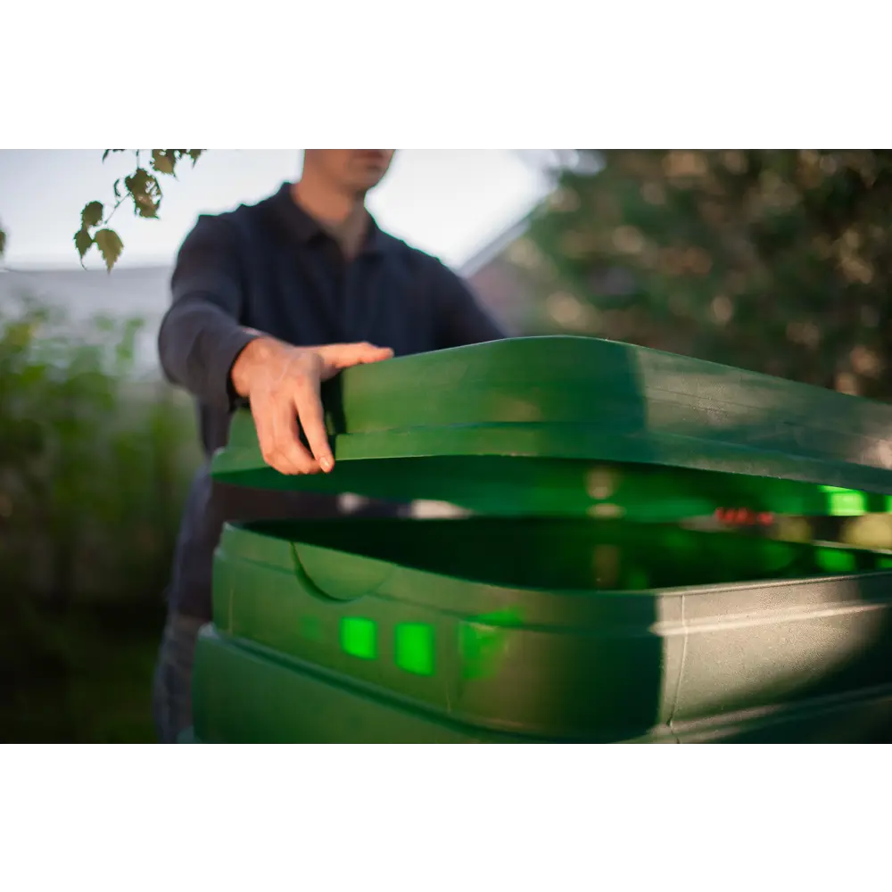 Компостер «Росток» 600 л, цвет зелёный Santreyd STLM-2134062 - Вид №13