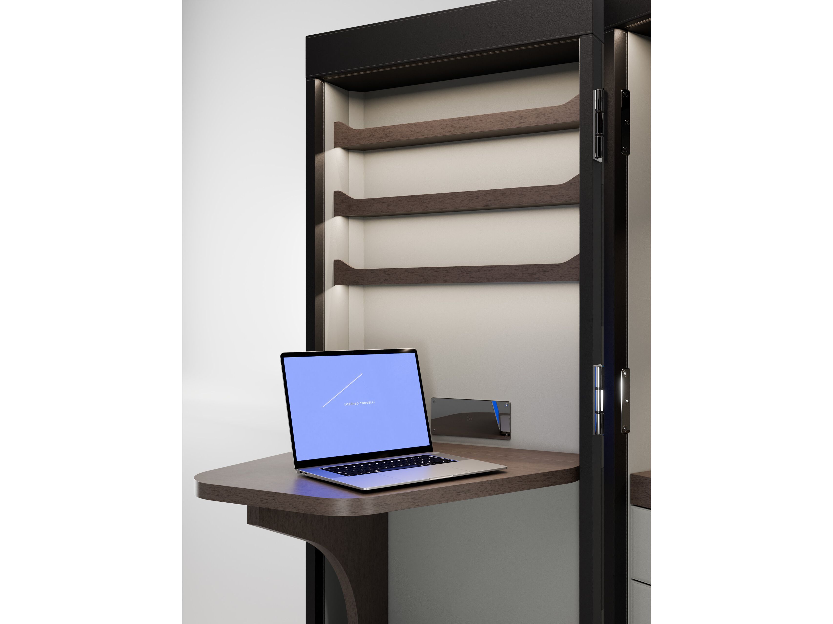 Барный шкаф со встроенным освещением Lorenzo Tondelli VIRGIL ARCH-00145398 - Вид №2