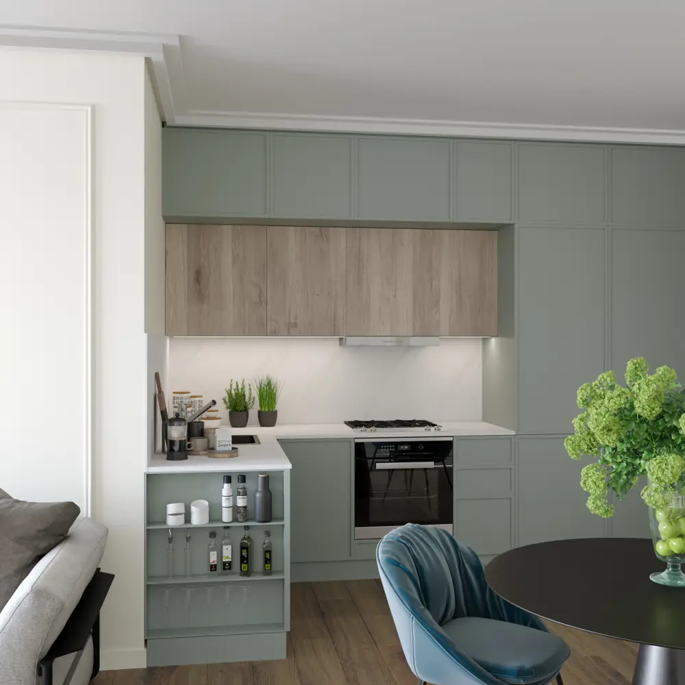 Столешница Неопалитано 240x60x2 см искусственный камень Santreyd STLM-2072570 - Вид №5