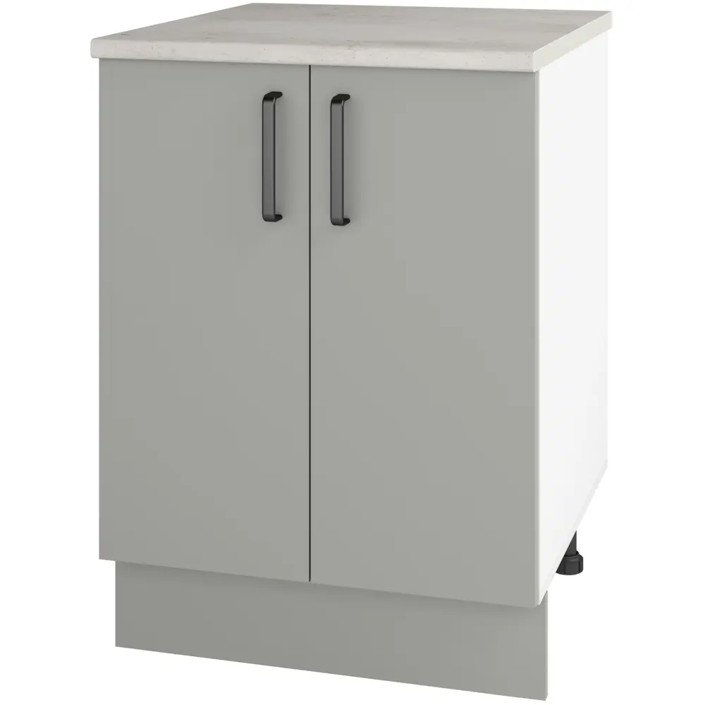 Кухонный шкаф напольный Нарбус 60x86x56 см ЛДСП цвет серый Santreyd STLM-2102607 - Вид №1