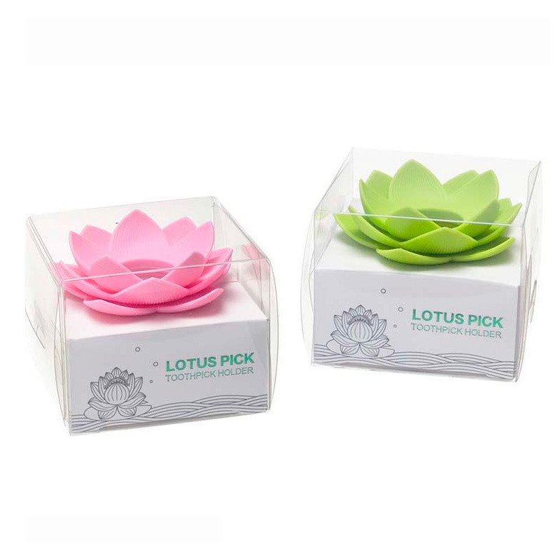 Держатель для зубочисток бело-зеленый Lotus QUALY  00-3871240 Зеленый  - Вид №2