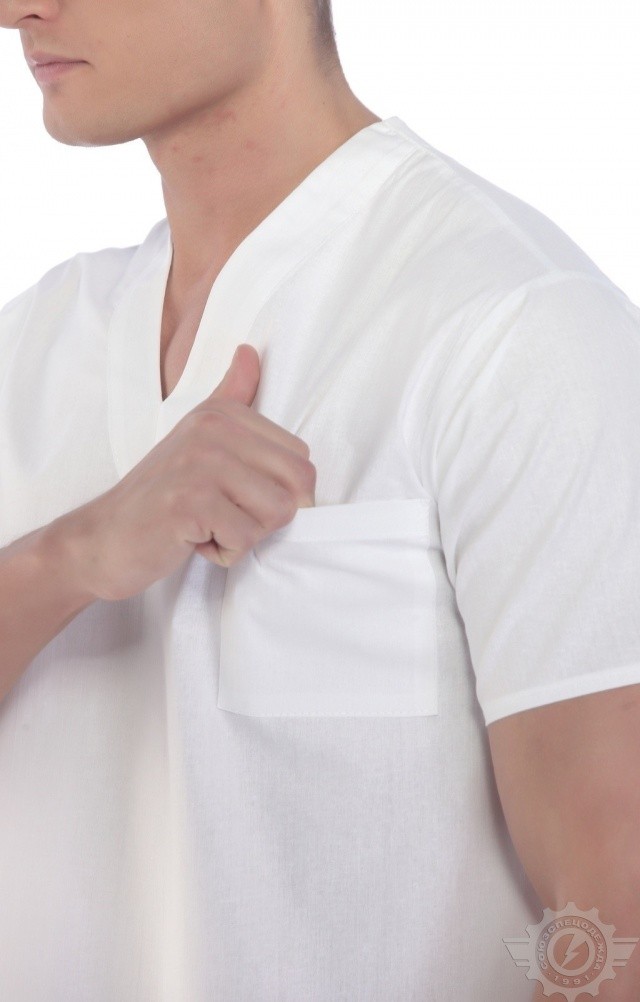 66030 Куртка пекаря  Повар  размер 40-42/158-164 Спецодежда  - Вид №5