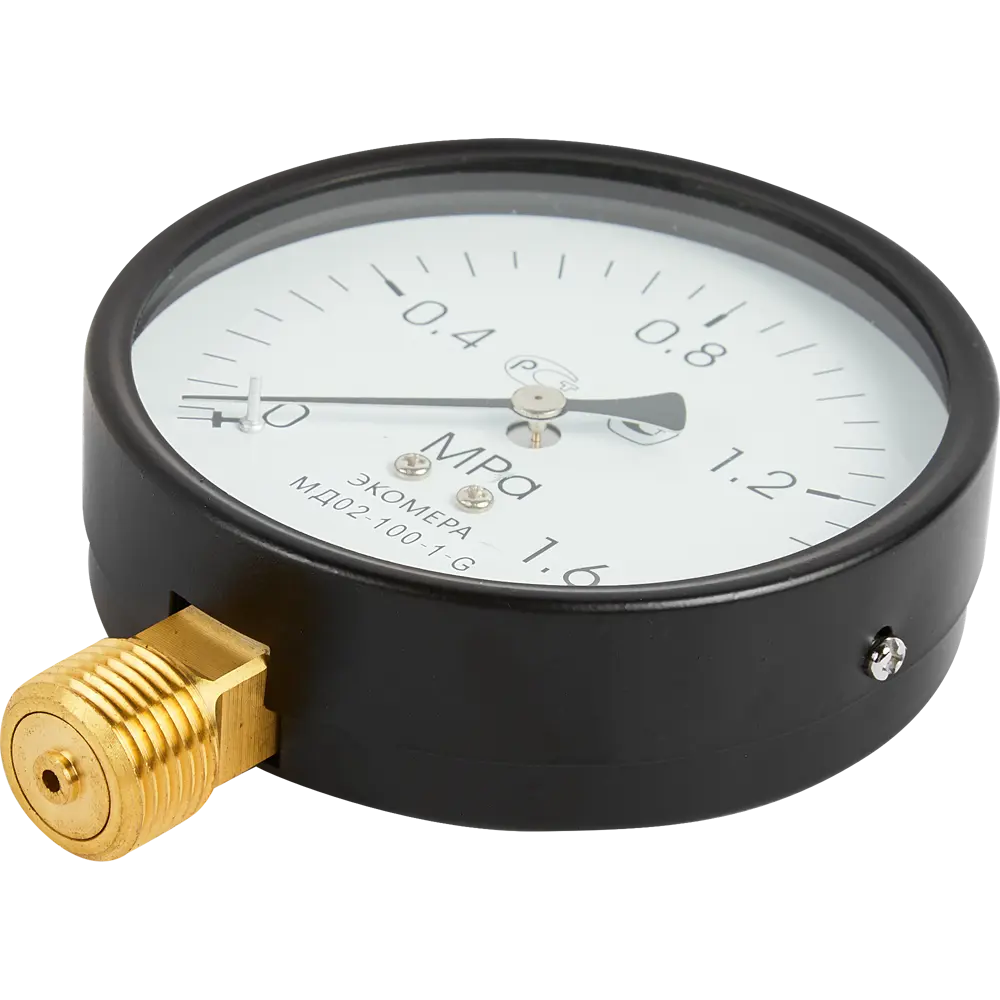 Манометр радиальный Росма МД 02 16 бар 1/2" 100 мм Santreyd STLM-2007284 - Вид №5