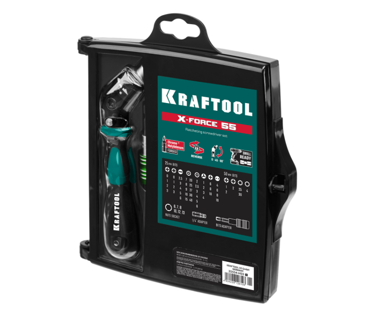 Отвертка с насадками/битами KRAFTOOL 25554-H55_z01 9107931 STDN-0026369 - Вид №2