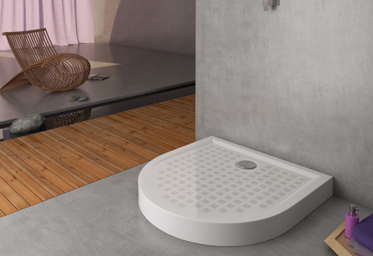 Полукруглый поддон для душа в Solique HOESCH Muna ARCH-00064422 - Вид №1