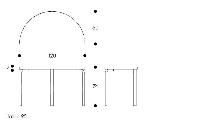 Деревянный стол Artek L-leg ARCH-00130272 - Вид №4