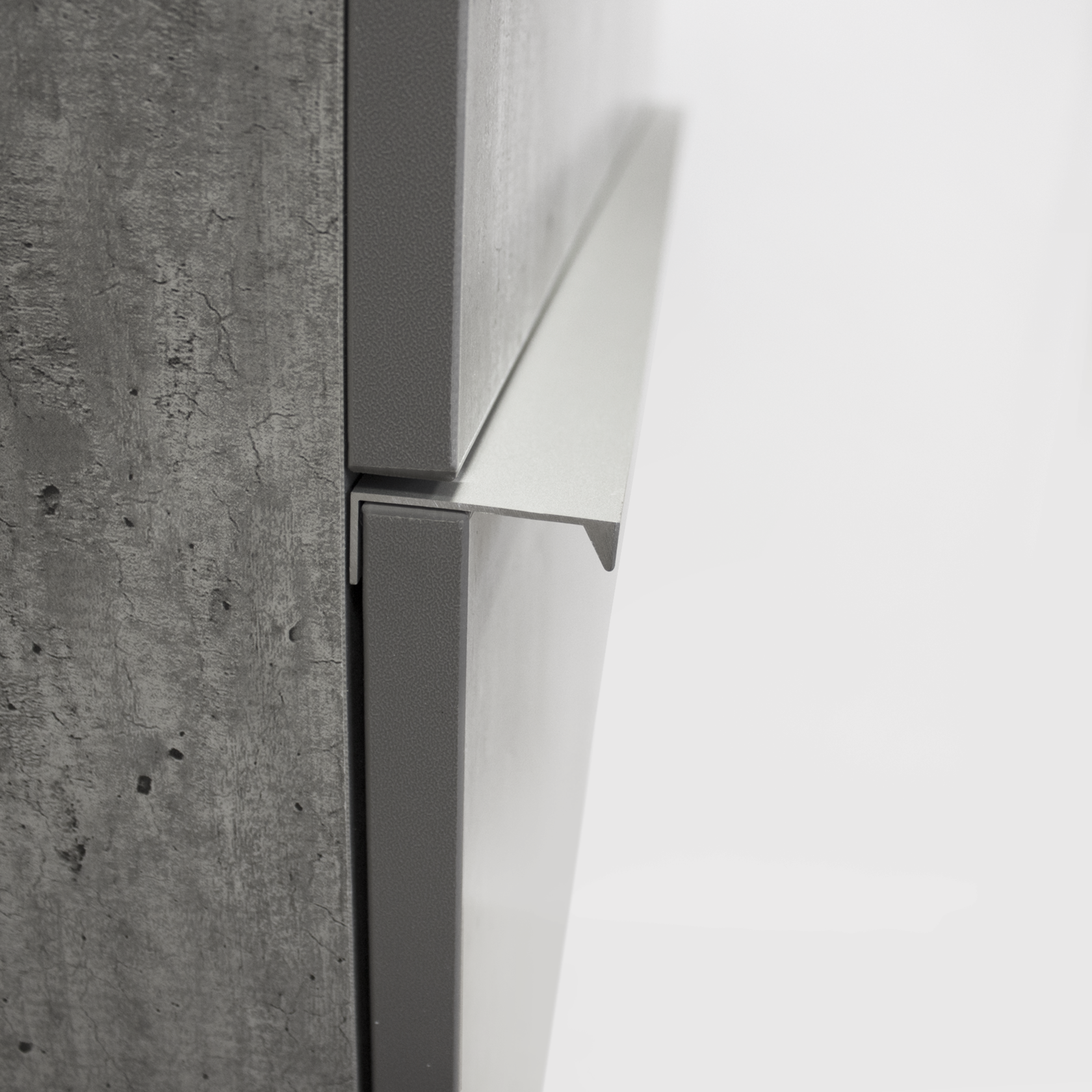 Тумба подвесная STAR80 / Бетон SANITA LUXE QDRSLCW60211W1 - Вид №3