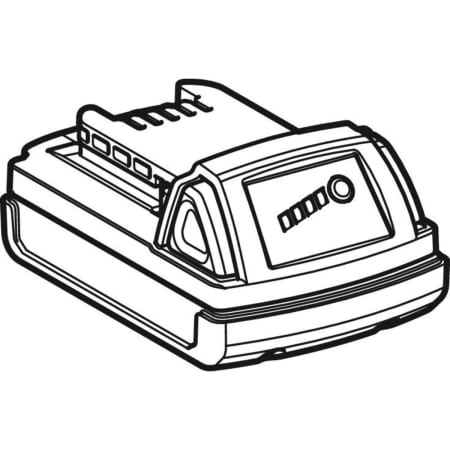 690.600.00.1 Li-Ion-аккумулятор Geberit 18 В Geberit  - Вид №1