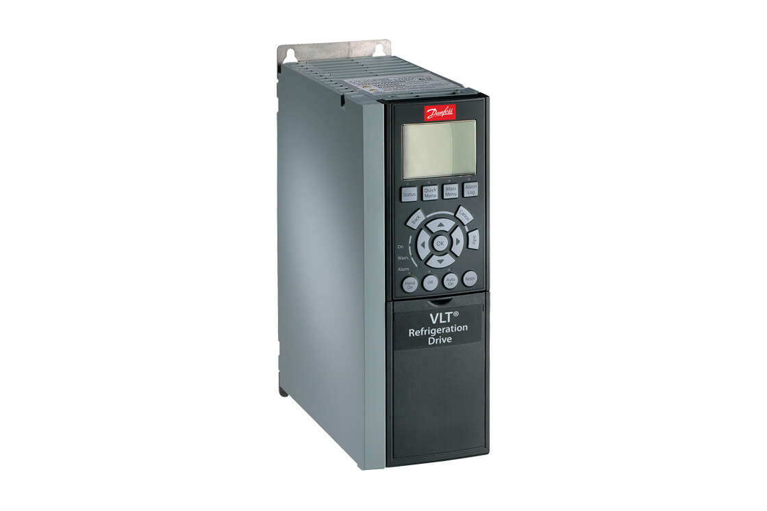 Danfoss VLT Refrigeration Drive FC 103 — преобразователи частоты для холодильных применений до 315 кВт FC-103P1K1T4E20H2XGXXXXSXXXXAXBXCXXXXDX 134F8181 