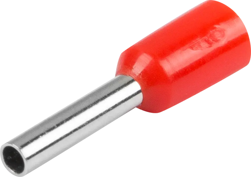 Наконечник-гильза Duwi Е1008 изолированный для многопроволочных проводов 1.0 мм² 82362421