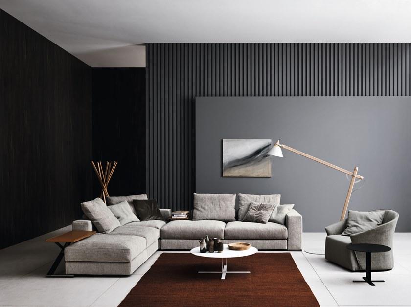 Saba Italia Секционный диван со съемным чехлом из ткани sun-id-1445684 - Вид №12