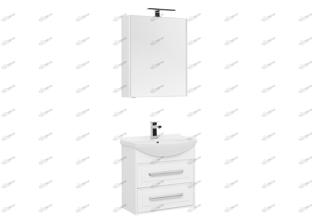 Мебель для ванной Aquanet Остин 65 белый 00209013