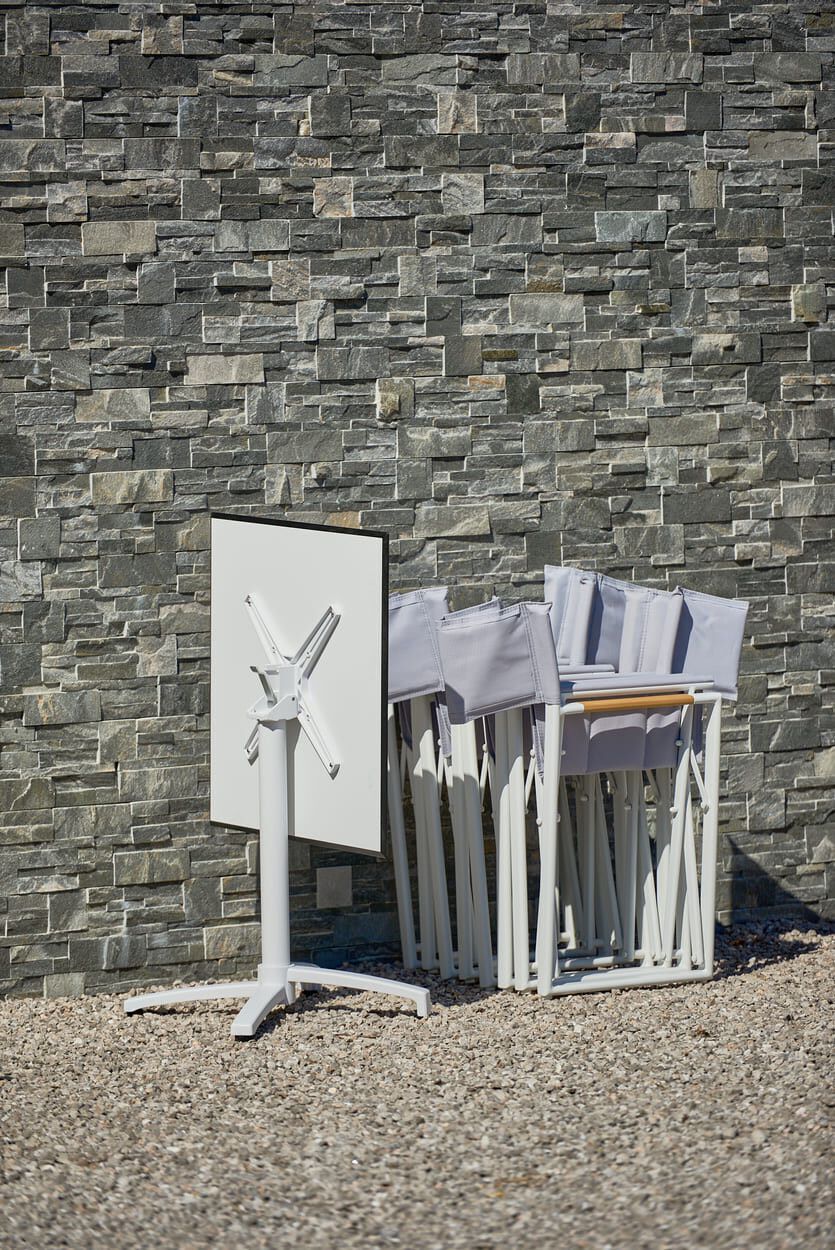 Складной квадратный садовый стол DRIGANI плоская поверхность ARCH-00077764 - Вид №2