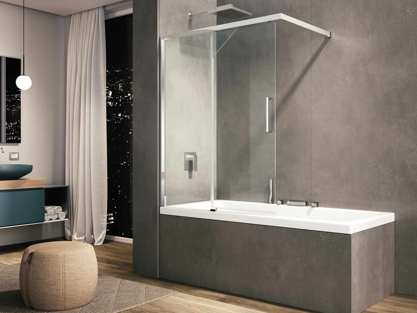 Стеклянная раздвижная стена для ванны Provex Industrie арка ARCH-00020774