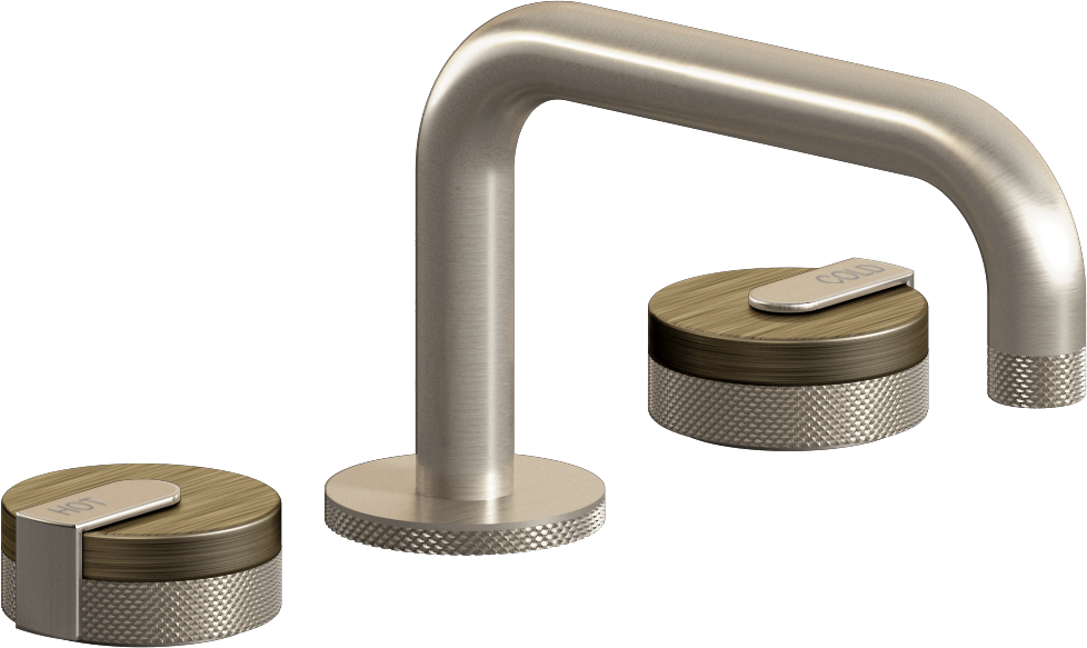 E-11510-R1VBB-L1BNi-BNi Смеситель для умывальника на 3 отвертия GRAFF MOD+