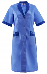 61745 Халат "Радуга" короткий рукав  Одежда для обслуживающего персонала  размер 46